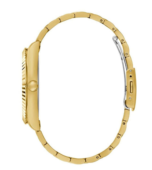 Guess GW0542G2 Analog Quartz Men Gold Dial Gold Stainless Steel Strap Watch