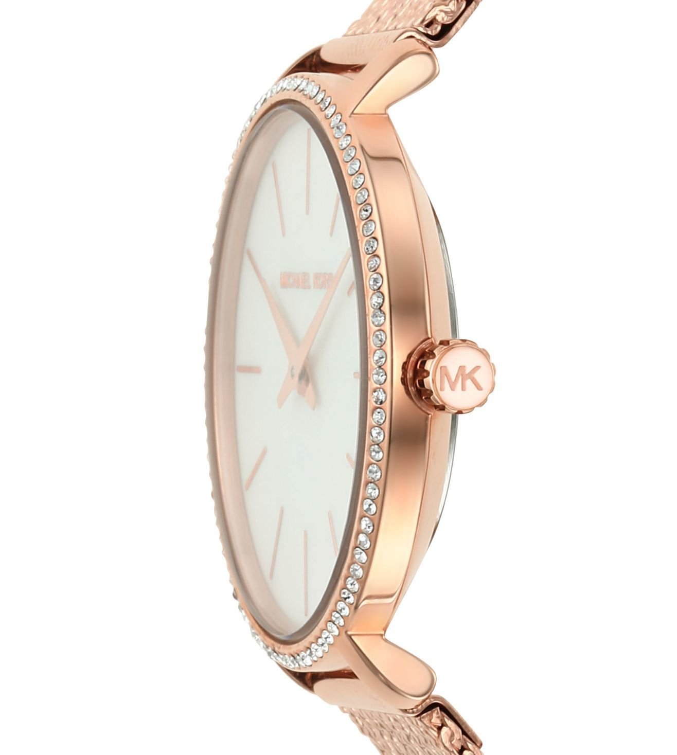 Michael Kors MK4588 Pyper Quartz White Dial Rose Gold Stainless Steel Women's Watch