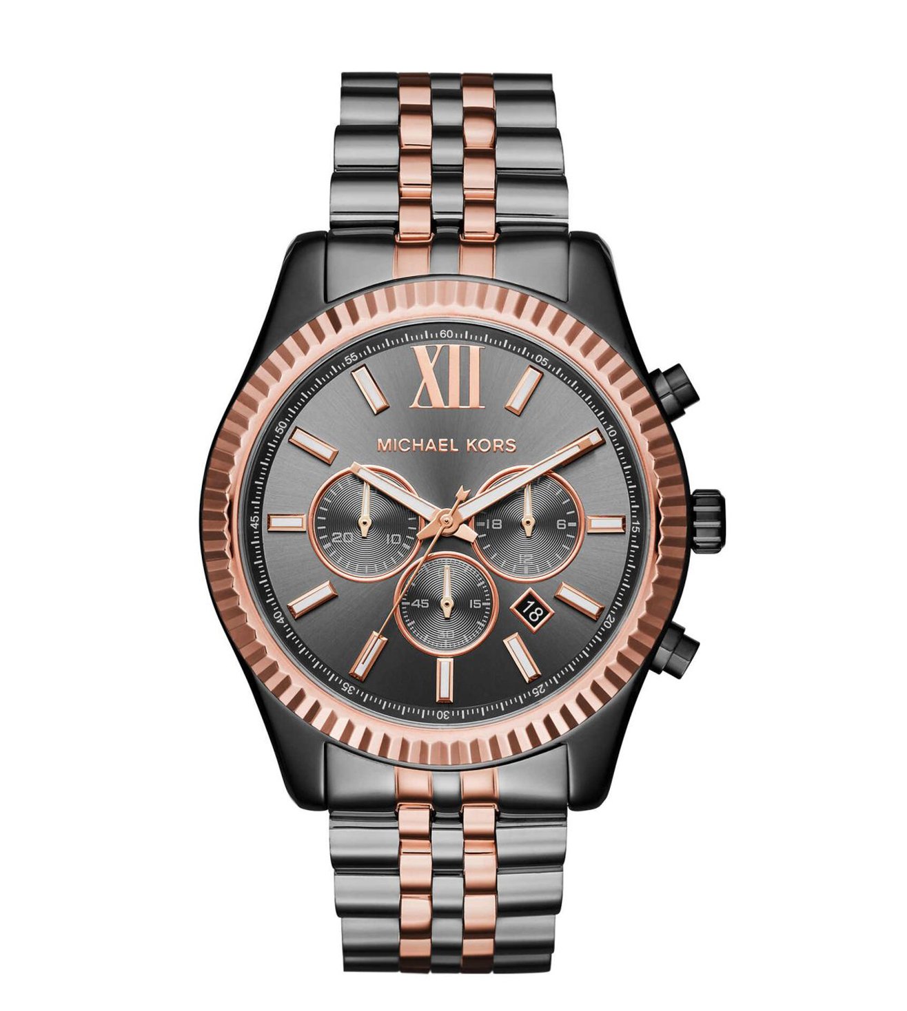 Michael Kors MK8561l Analog Grey Dial Lexington Chronograph Watch for Men
