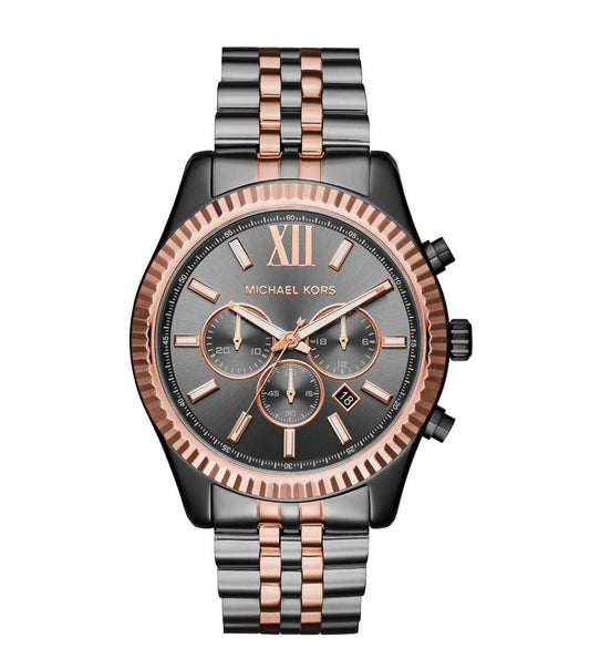 Michael Kors MK8561l Analog Grey Dial Lexington Chronograph Watch for Men