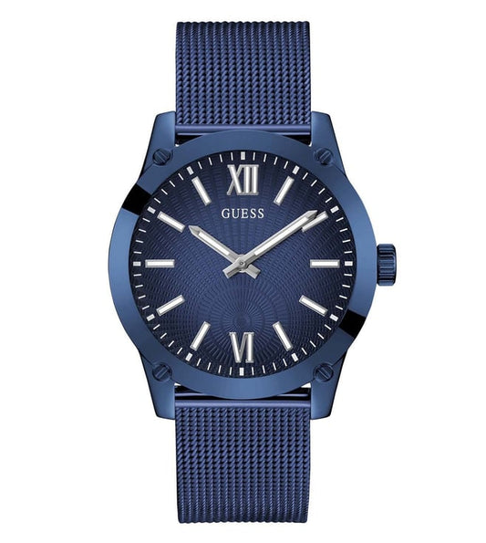 Guess GW0629G3 Analog Quartz Men Blue Dial Stainless Steel Bracelet Watch