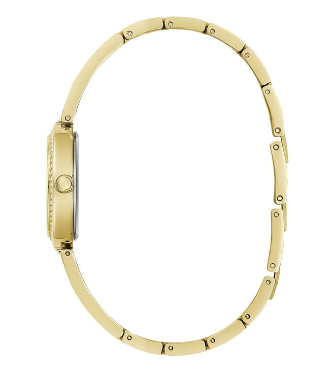 Guess GW0655L2 Analog Quartz Women Gold Dial Gold Stainless Steel Bracelet Watch