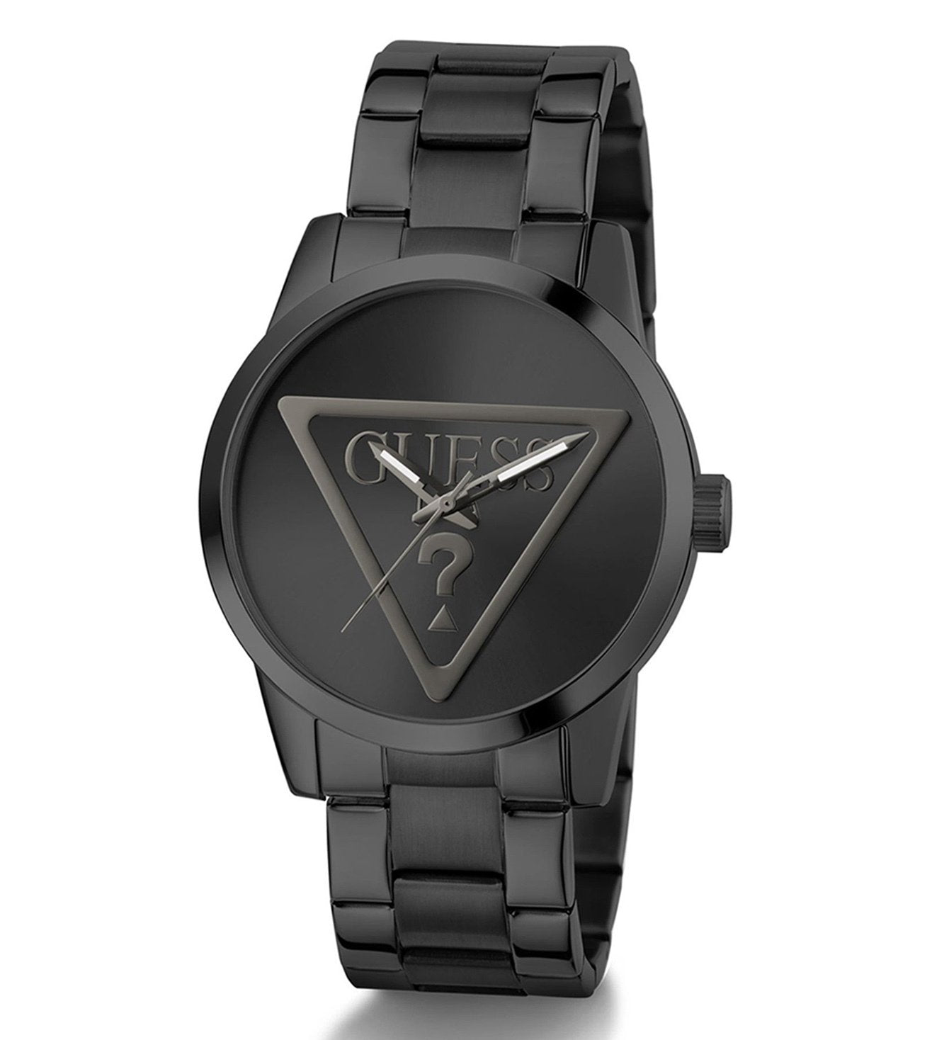 GUESS GW0782G2 Quartz Men’s Black Stainless Steel Analog Watch with Black Dial