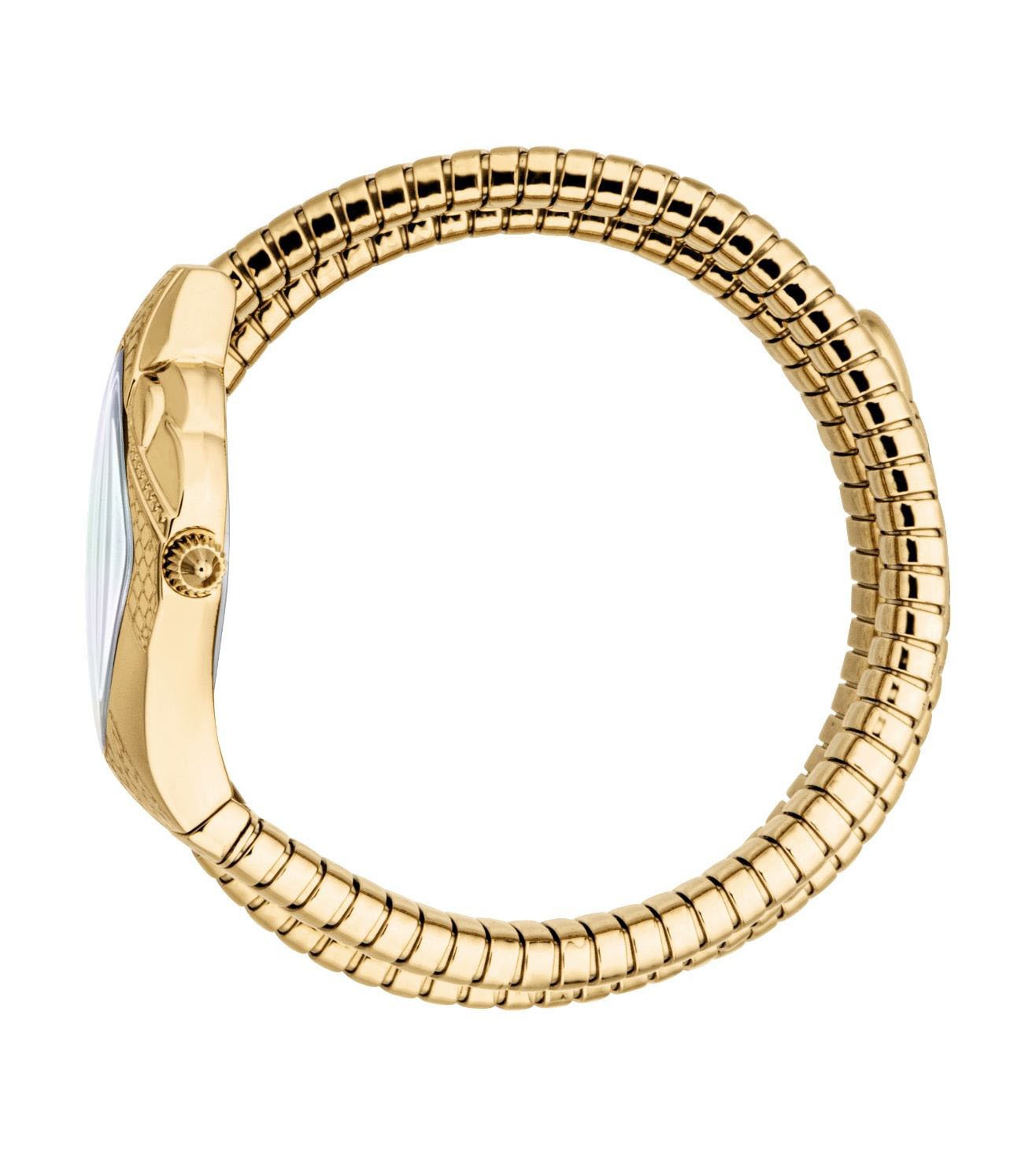 Just Cavalli JC1L307M0025 Cristallo Women’s Elegant Gold-Toned Stainless Steel Watch
