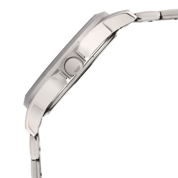 Titan NN9323SM01 Men’s Silver-Dial Multifunction Watch with Stainless Steel Strap