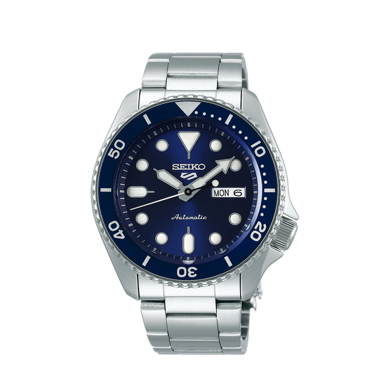 Seiko SRPD51K1 Automatic Men Blue Dial Stainless Steel Bracelet Watch