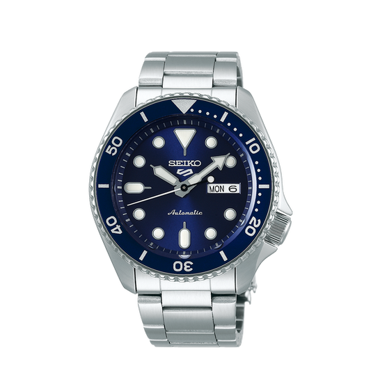 Seiko SRPD51K1 Automatic Men Blue Dial Stainless Steel Bracelet Watch