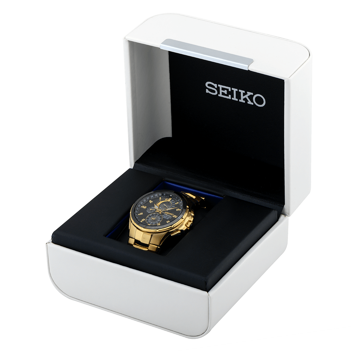 Seiko Coutura SSC572P1 Men’s Perpetual Solar Chronograph Watch