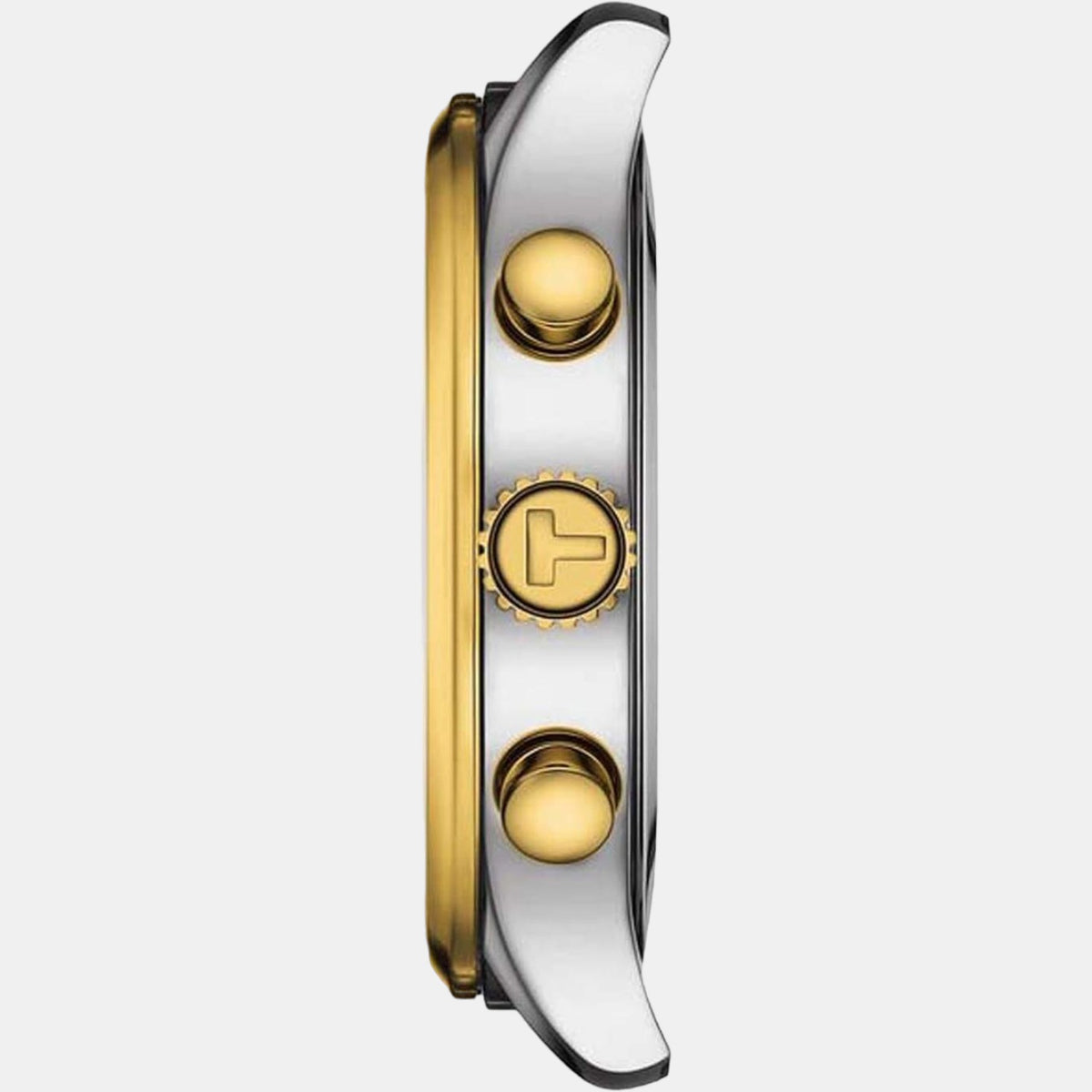 Tissot T1166172202100 Champagne Dial 45 mm Men’s Swiss Quartz Chrono XL Classic Watch – Two-Tone Stainless Steel & Yellow Gold PVD Bracelet, Sapphire Crystal