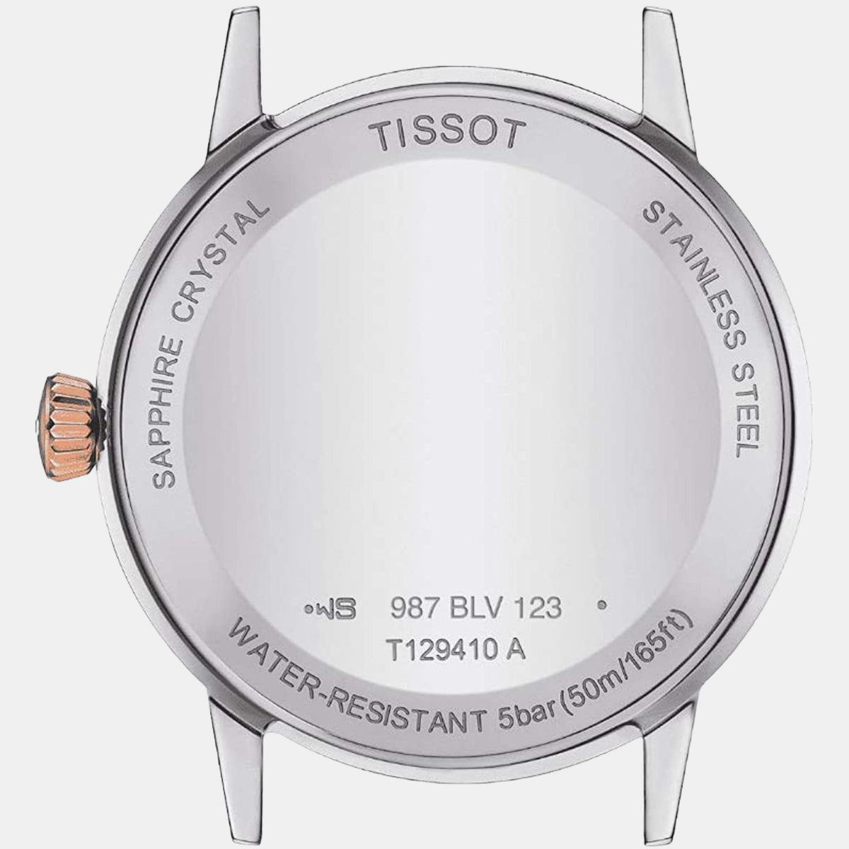 Tissot T1294102201300 White Dial 42 mm Men’s Swiss Quartz Classic Dream Watch – Two‑Tone Stainless Steel & Rose Gold PVD Bracelet, Sapphire Crystal