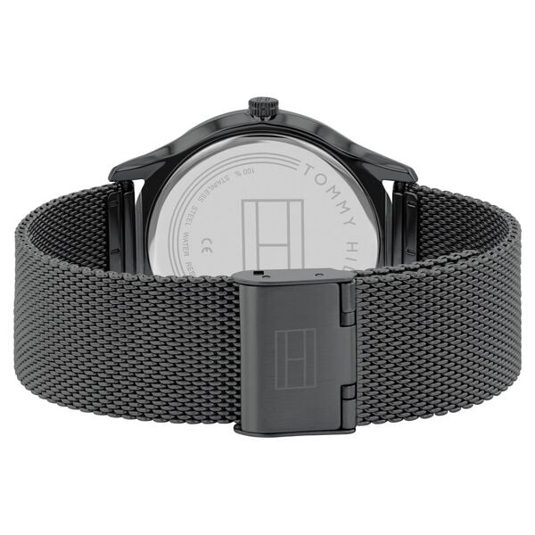 Tommy Hilfiger TH1710470 Adrian Men's Black Dial Black Stainless Steel Analog Watch