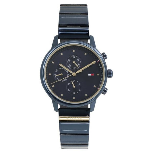 Tommy Hilfiger NETH1781893 Women Blue Dial Stainless Steel Strap Quartz Multifunction Watch