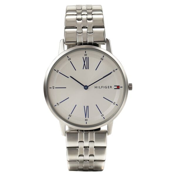 Tommy Hilfiger NETH1791511 Men White Dial Stainless Steel Strap Quartz Watch