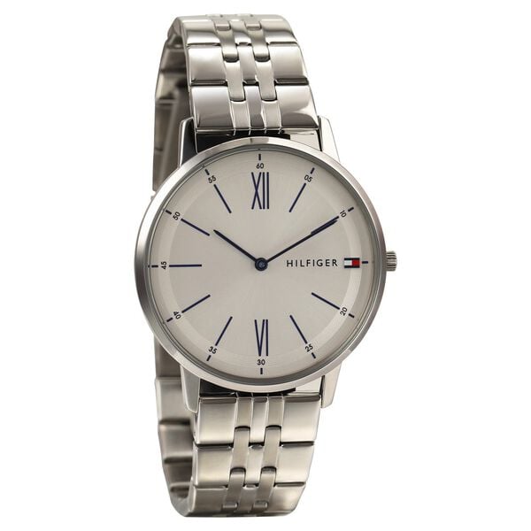 Tommy Hilfiger NETH1791511 Men White Dial Stainless Steel Strap Quartz Watch