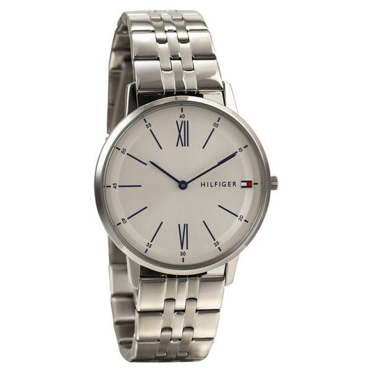 Tommy Hilfiger NETH1791511 Men White Dial Stainless Steel Strap Quartz Watch