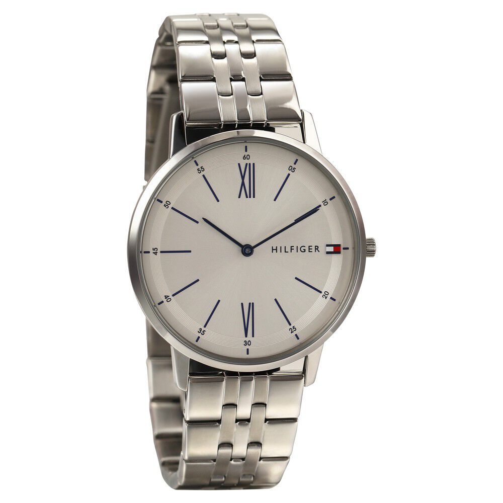Tommy Hilfiger TH1791511 Modern Classic Men's White Dial Silver Stainless Steel Analog Watch