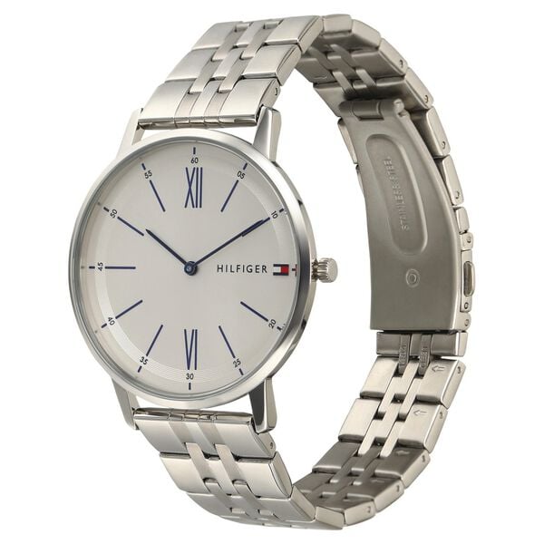 Tommy Hilfiger NETH1791511 Men White Dial Stainless Steel Strap Quartz Watch