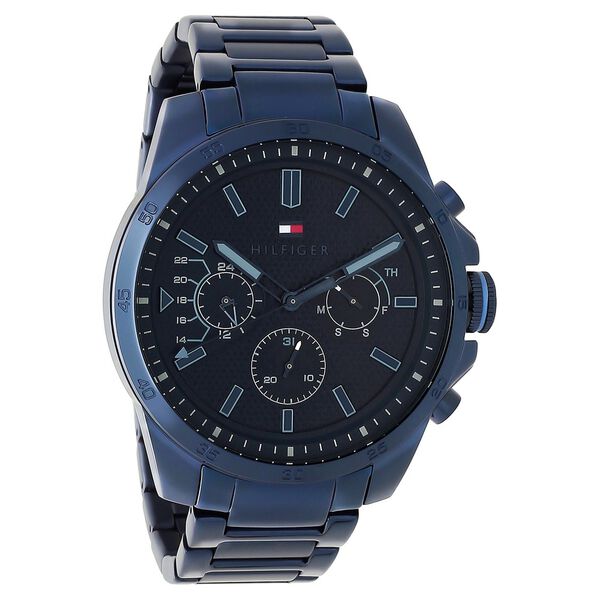 Tommy Hilfiger NETH1791560 Men Blue Dial Stainless Steel Strap Quartz Watch