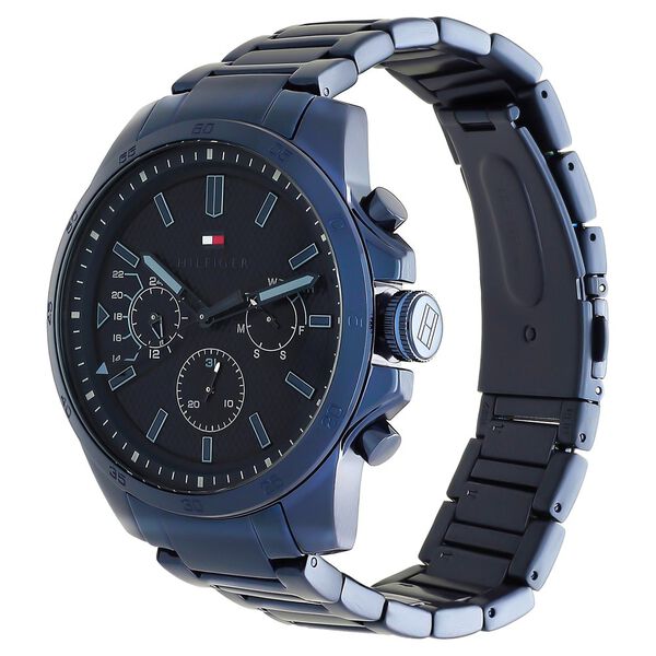Tommy Hilfiger NETH1791560 Men Blue Dial Stainless Steel Strap Quartz Watch
