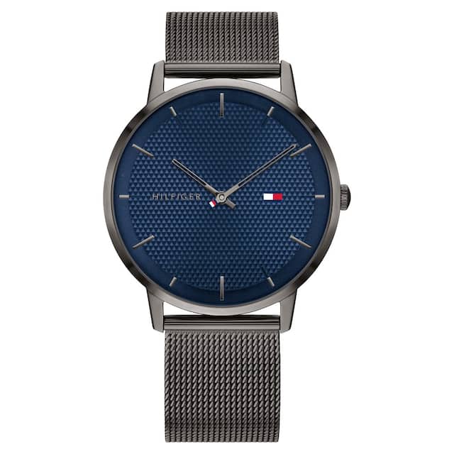 Tommy Hilfiger NETH1791656 James Men's Blue Dial Silver Stainless Steel Analog Watch