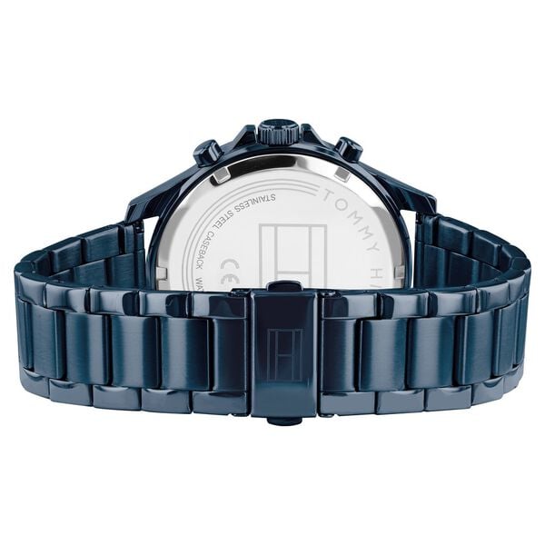 Tommy Hilfiger NETH1791720 Men Blue Dial Stainless Steel Strap Multifunction Quartz Watch