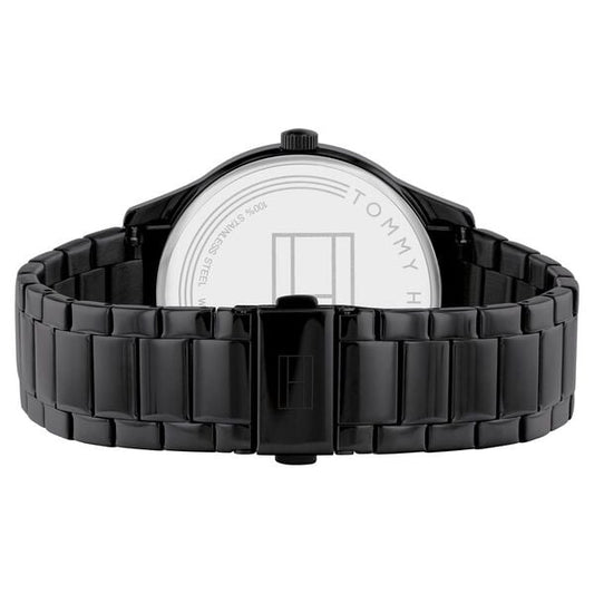 Tommy Hilfiger NTTH1791849 Men Black Dial Stainless Steel Strap Multifunction Quartz Watch