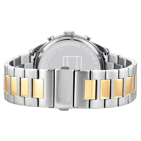 Tommy Hilfiger NETH1791944 Men Black Dial Stainless Steel Strap Multifunction Watch