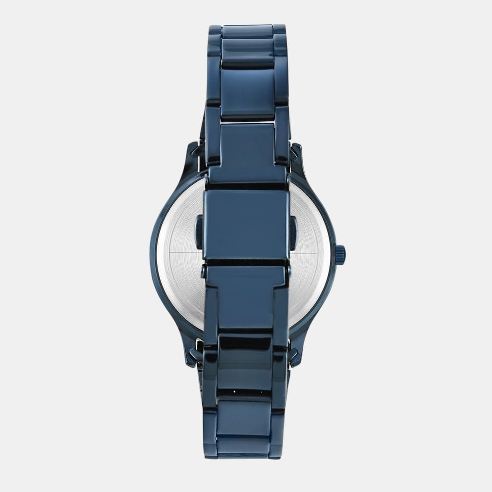 Timex TW000Q819 Women’s Navy Blue Multifunction Quartz Watch