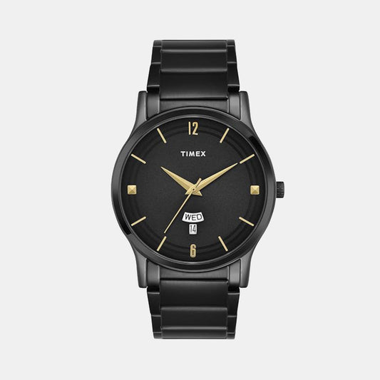 Timex TW000R459 Men’s Black Dial Quartz Analog Watch