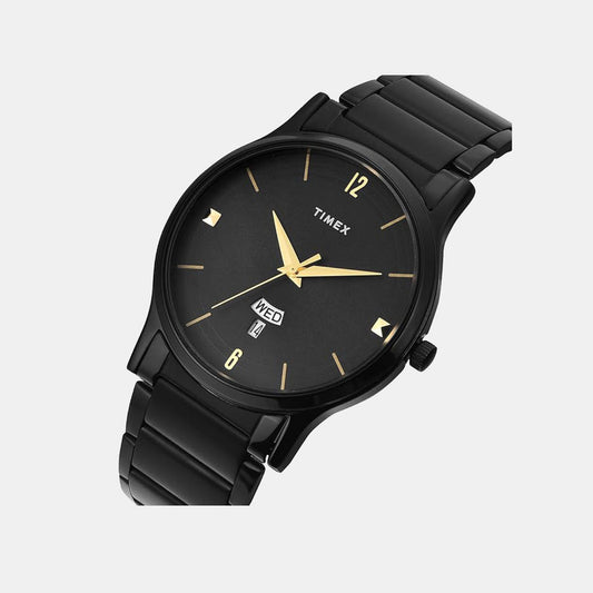 Timex TW000R459 Men’s Black Dial Quartz Analog Watch