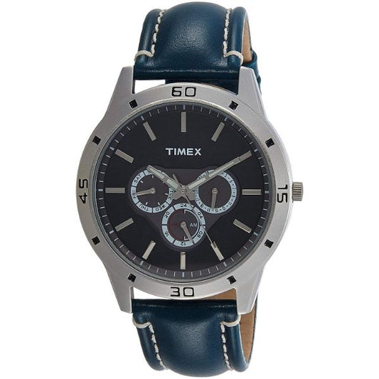 Timex TW000U912 Men Quartz Black Dial Stainless Steel Watch