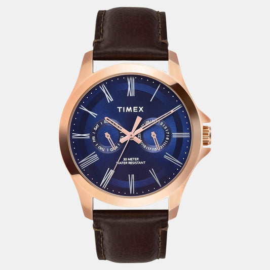 Timex TW000X133 Men’s Blue Dial Quartz Analog Watch