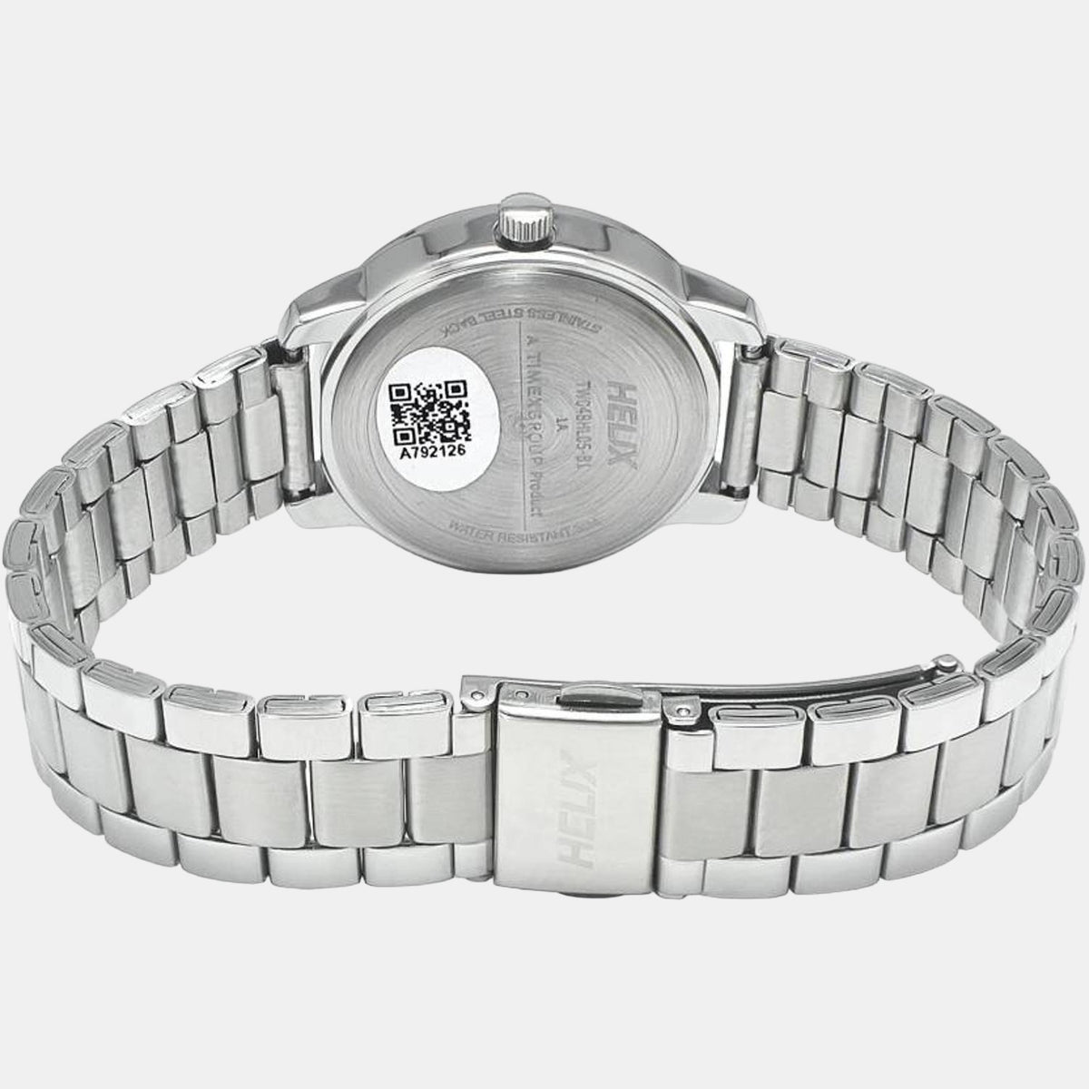 Timex TW048HL05 Analog Quartz Watch for Women – Silver Dial, Silver Bracelet