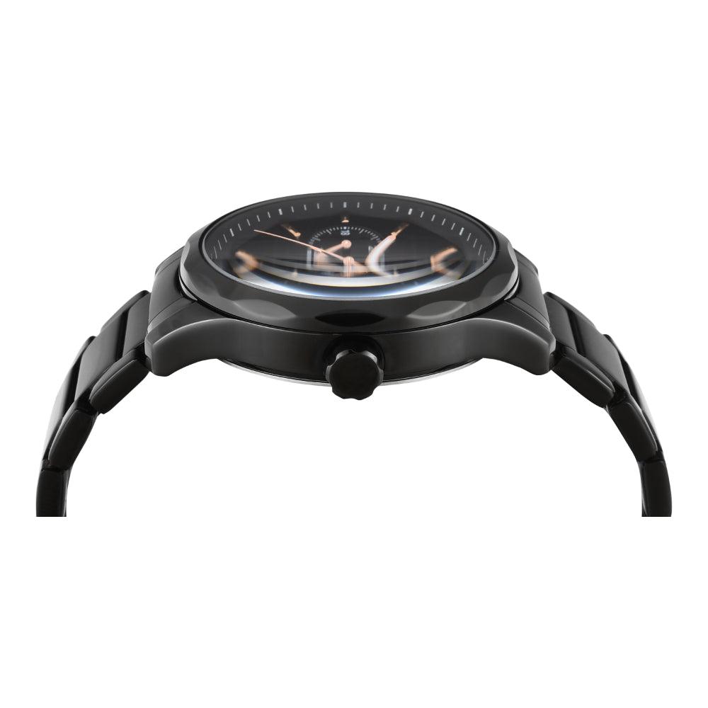 Timex TW0TG7625 Men’s Black Dial Quartz Multifunction Watch