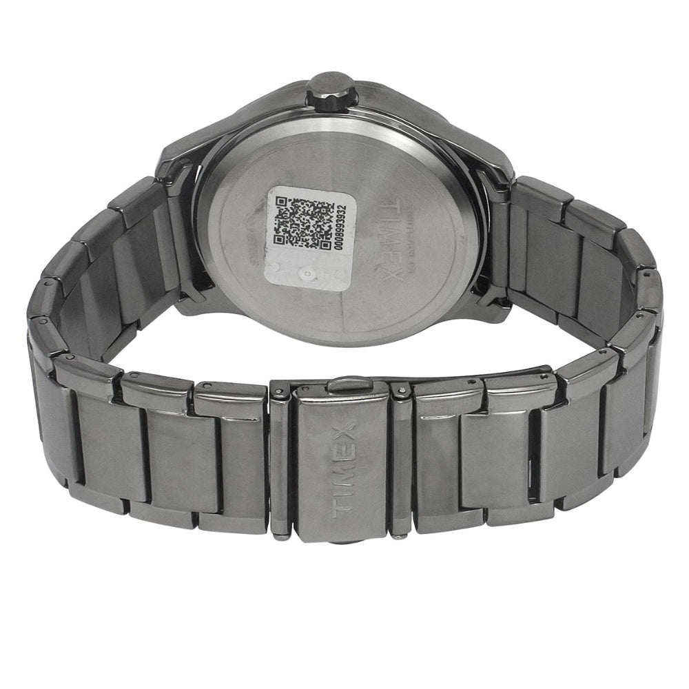 Timex TW0TG7631 Quartz Multifunction Copper Dial Gunmetal Stainless Steel Bracelet Watch For Men