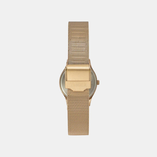Timex TW0TL8710 Women’s Rose‑Gold Stainless Steel Analog Watch
