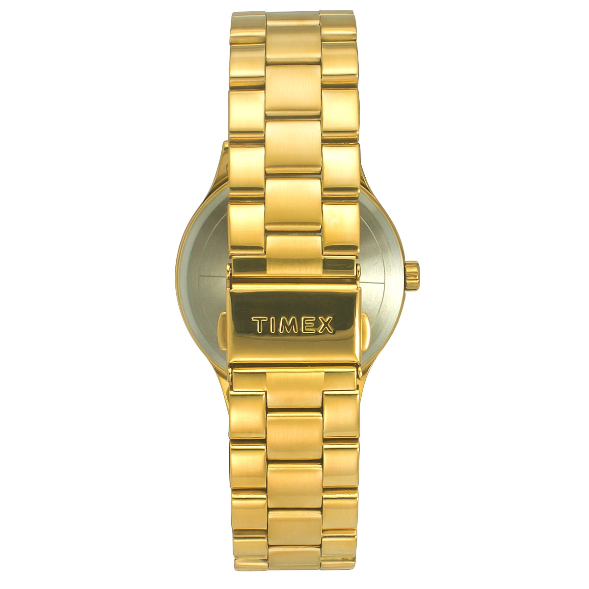 Timex TWEG18421 Mens Gold Dial Quartz Analog Watch Classic Stainless Steel Round Watch