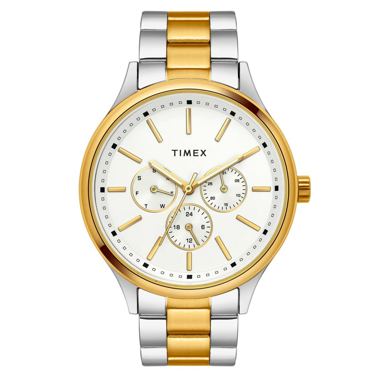 Timex TWEG18424 Men’s White Dial Multifunction Quartz Watch