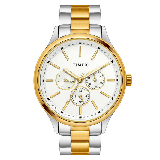 Timex TWEG18424 Men’s White Dial Multifunction Quartz Watch