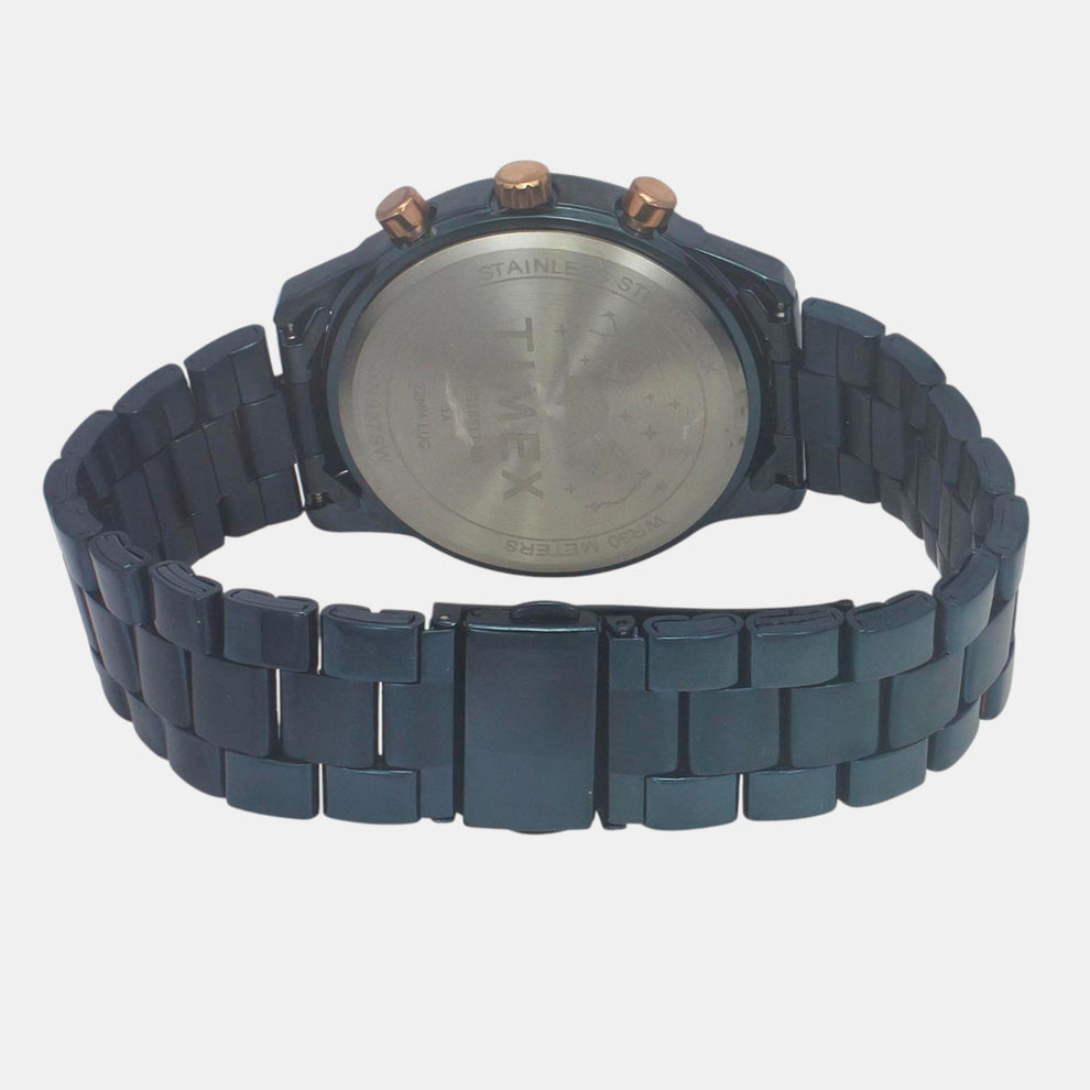 Timex TWEG18517 Men’s Blue Dial Chronograph Quartz Watch