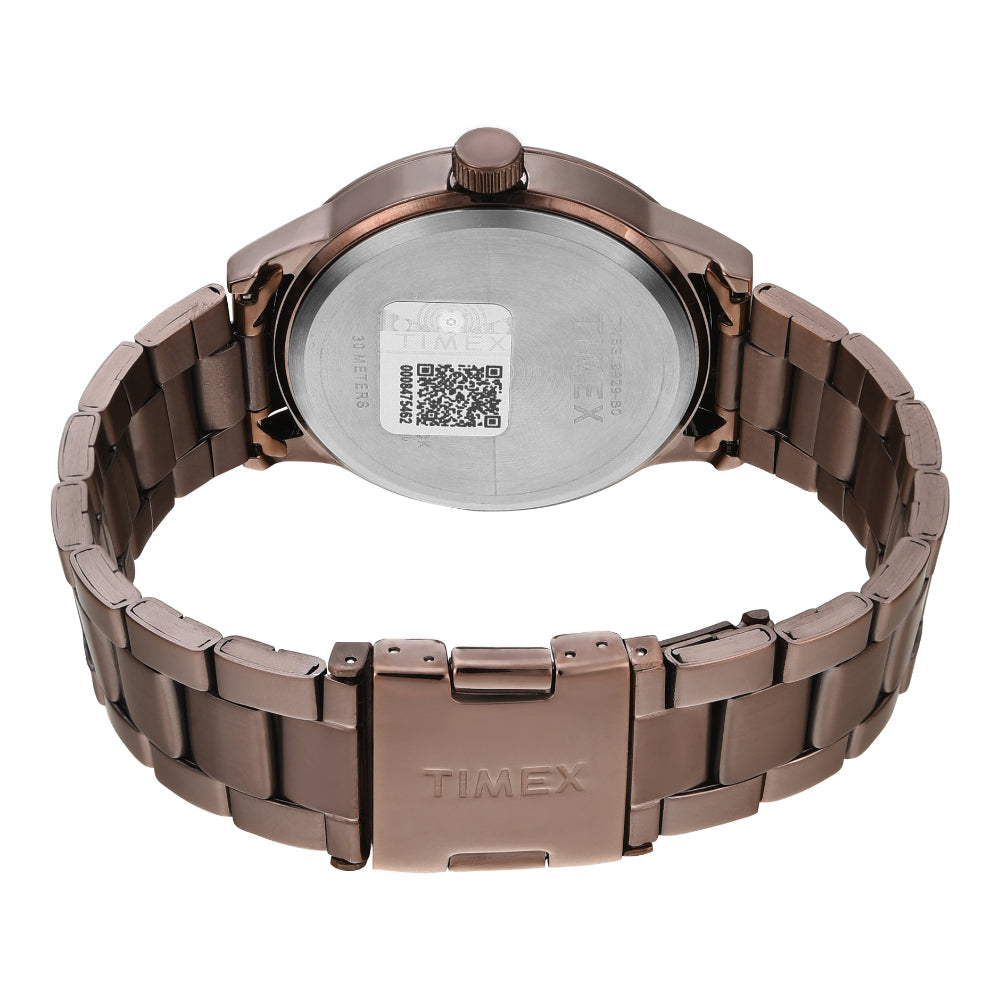 Timex TWEG19929 Men’s Brown Dial Quartz Analog Watch