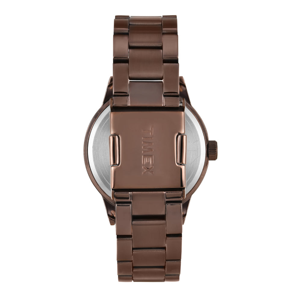Timex TWEG19929 Men’s Brown Dial Quartz Analog Watch
