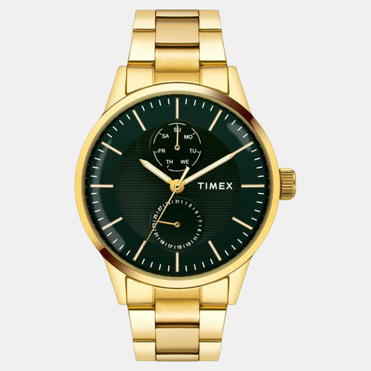 Timex TWEG19939 Men’s Green Dial Quartz Analog Watch