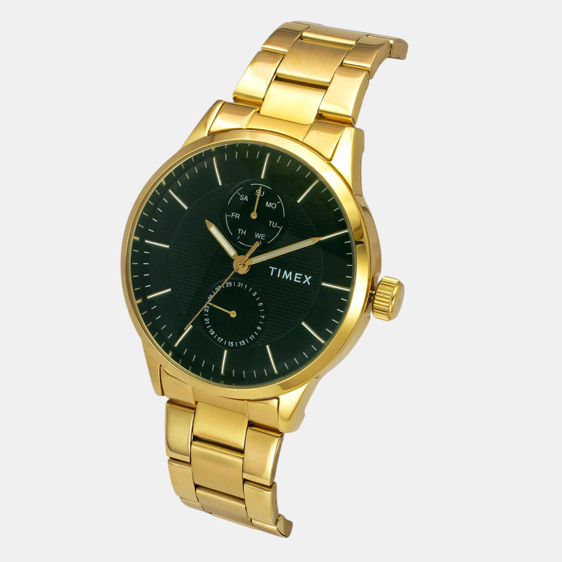 Timex TWEG19939 Men’s Green Dial Quartz Analog Watch