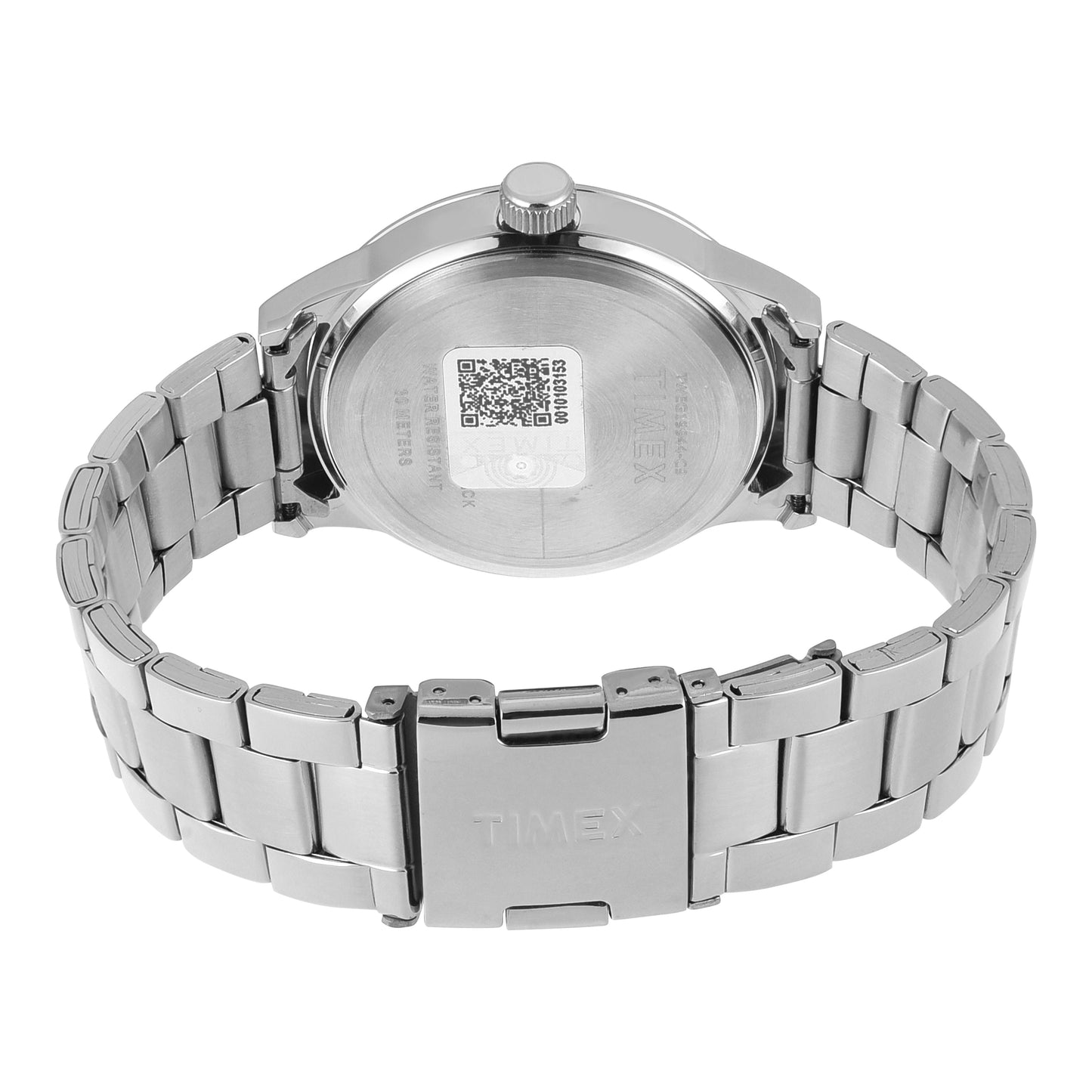 Timex TWEG19944 Men’s Blue Dial Analog Watch with Stainless Steel Strap