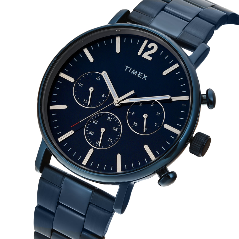 Timex TWEG20028 Men’s Blue Dial Multifunction Quartz Watch