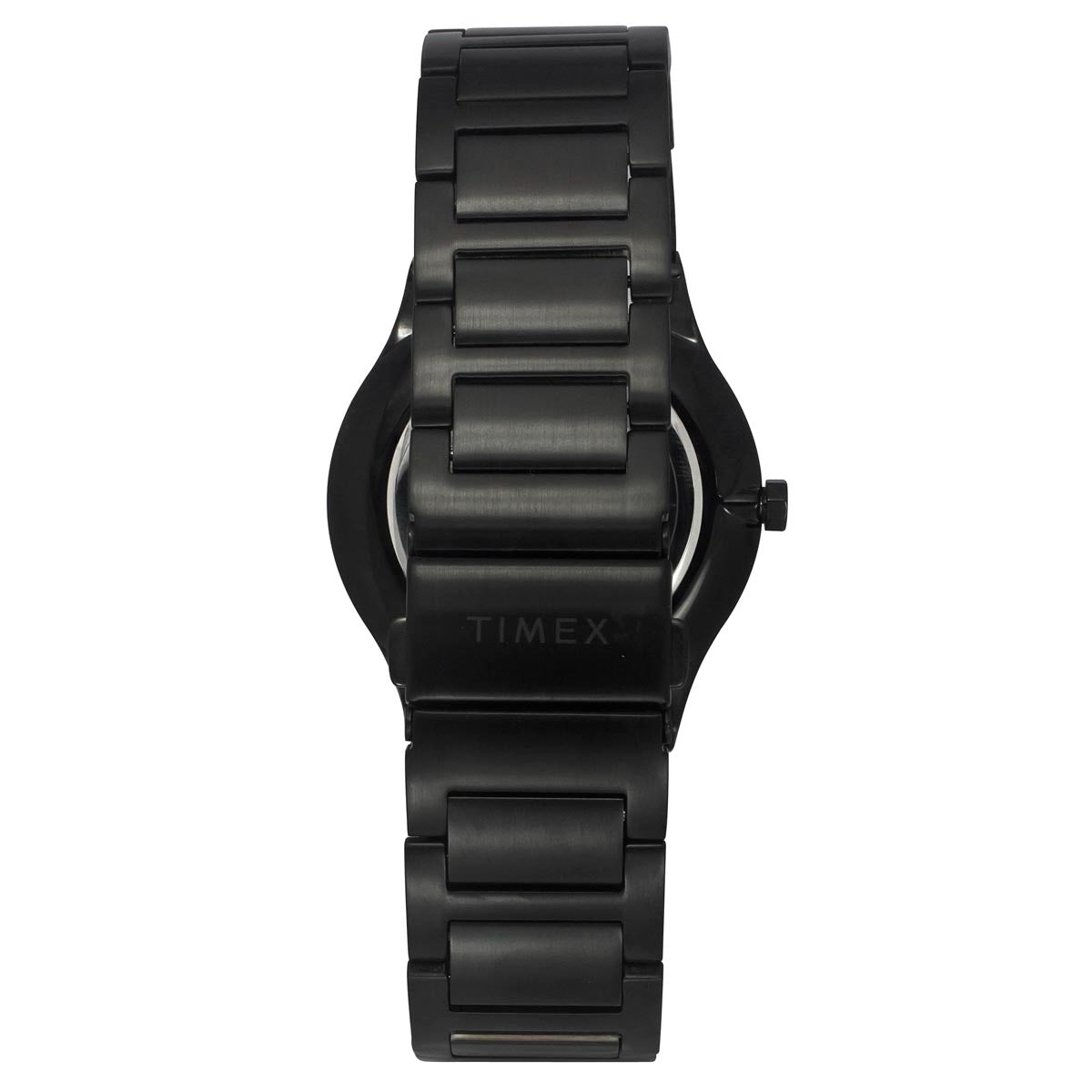 Timex TWEG23603 Men’s Black Dial Quartz Analog Watch with Stainless Steel Strap
