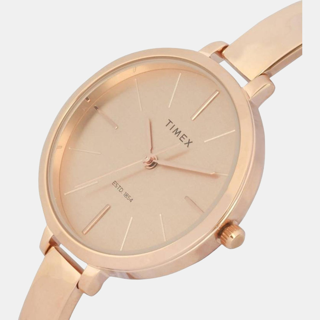 Timex TWEL12803 Women’s Rose-Gold Stainless Steel Analog Watch