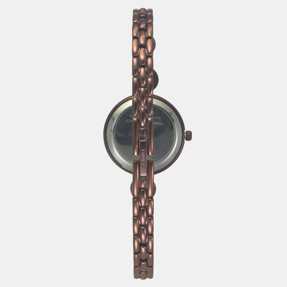 Timex TWEL18204 Women’s Black Dial Classic Quartz Analog Watch