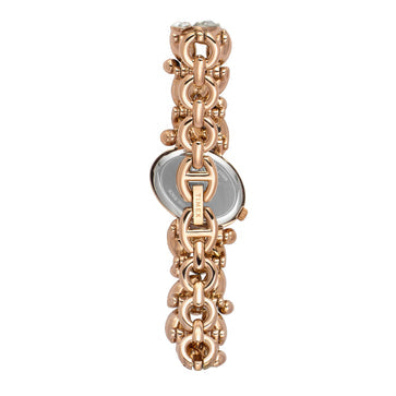 Timex TWEL20902 Fria Quartz Analog Mother of Pearl Oval Dial Rose Gold Brass Women's Watch